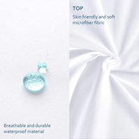 Protège-matelas imperméable AOSEN, surmatelas, housse de matelas, drap-housse respirant, doux pour la peau et silencieux