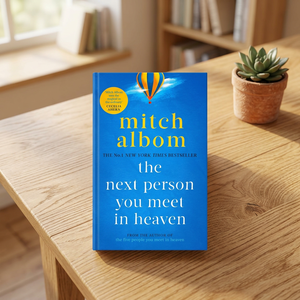 คนต่อไปที่คุณจะได้พบในสวรรค์ โดย มิทช์ อัลบอม หนังสือปกอ่อน นวนิยายที่สร้างอารมณ์และกระตุ้นความคิด - Product Image 1