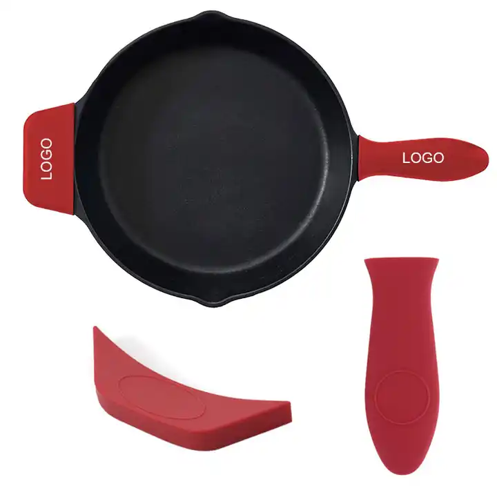 Hot Selling Non-Slip Basics Silicone Hot Skillet Handle Cover