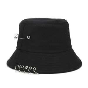 Chapeaux Bob Personnalisables avec Logo, Unisexe, avec Anneau Métallique, Pliables, Protection Solaire pour Femmes et Hommes - Product Image 1
