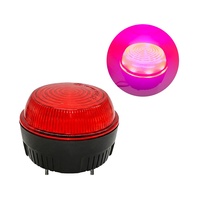 Nouvelle lampe de signalisation LED rouge et ambre 20W IP67 DC 10-110V à fixation par vis pour chariots élévateurs, autobus scolaires, véhicules de construction