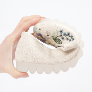 Bejjing, новый стиль, плоская хлопчатобумажная Тканевая обувь, мягкая подошва, женская обувь из джута - Product Image 3