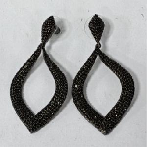 Pendientes de latón Arest con baño de oro y circonitas cúbicas microincrustadas en forma de gota para mujer - Product Image 5