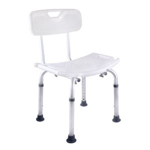 Asiento de baño de aluminio ligero y ajustable, <span class=keywords><strong>silla</strong></span> de <span class=keywords><strong>ducha</strong></span> duradera para discapacitados, equipo de seguridad para baño, terapia de rehabilitación - Product Image 2