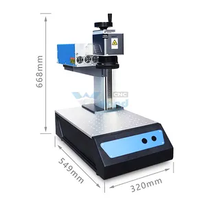 UV-Machine Voor Gezichtsmerk UV-Lasermarkering Positionering Ccd-Camerasysteem