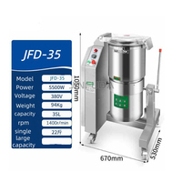 18L 35L Restaurant Verticale Snijmachine Mixer Chili Saus Blender Gehaktmachine Groente Hummus Hakselaar