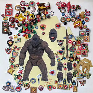 <span class=keywords><strong>King</strong></span> --- <span class=keywords><strong>Kong</strong></span> figura de acción modelo estilo de dibujos animados Monster <span class=keywords><strong>VS</strong></span> Gorillas 10cm <span class=keywords><strong>King</strong></span> accesorio para coleccionar y decoración del hogar - Product Image 5