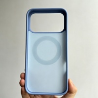 Casing Akrilik Motif Hewan Warna Kontras dengan Dudukan Magnetik Berputar 360 Derajat untuk 18 PM 17 Pro untuk 16 - Pelindung dengan Tekstur Kulit