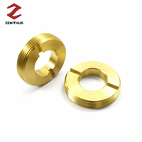 Services de fabrication CNC de pièces détachées en laiton métallique professionnelles personnalisées, tolérance serrée