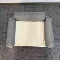 Meubles pour animaux de compagnie écologiques, lit orthopédique pour chien et chat en mousse alvéolée XL pour grands chiens, fond antidérapant, housse imperméable lavable