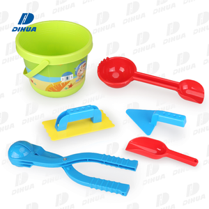 Fabricant de boules de <span class=keywords><strong>neige</strong></span> bébé plage jouets sable ensemble pour enfants <span class=keywords><strong>neige</strong></span> jouet moule Kits extérieur été hiver jouet avec seau - Product Image 1
