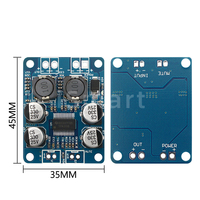 Carte d'amplificateur de puissance audio numérique mono 32 broches, 12V-24V CC, TPA3118, 60W, module d'amplificateur, puce 32P, puce d'origine