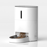 Comedero Automático Inteligente para Mascotas Futurepets con Control por Aplicación, Capacidad de 4L, WiFi de Doble Banda, Batería de Respaldo, Acero Inoxidable para Uso Doméstico