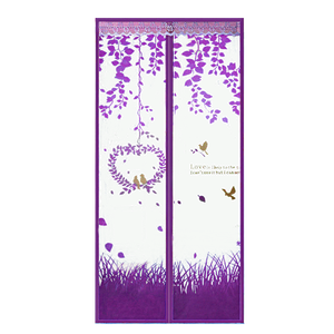 <span class=keywords><strong>Rideau</strong></span> <span class=keywords><strong>de</strong></span> <span class=keywords><strong>porte</strong></span> anti-moustiques magnétique imprimé en polyester, auto-fermant, <span class=keywords><strong>sans</strong></span> perçage, fourni par le fabricant - Product Image 3