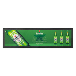 Tappetini da Bar a sublimazione tappetini da birra in gomma morbida in PVC con loghi e colori personalizzati per la pubblicità - Product Image 1