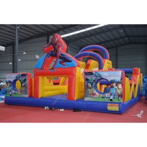 Juegos Casa de rebote con tobogán inflable Spider Man castillo hinchable <span class=keywords><strong>Spiderman</strong></span> Casa de rebote - Product Image 1