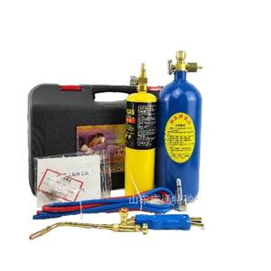 Kit de soudage au gaz Manpu de type injecteur à usage unique portable PT-2W avec torche de découpe au gaz oxygène/jaune incluse - Product Image 2