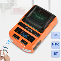 Printer Mini portabel, Printer Label termal langsung USB dengan stok