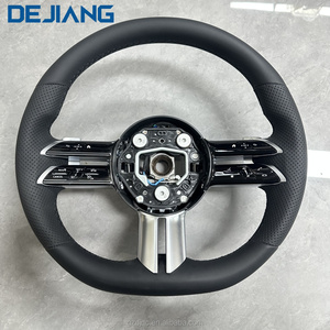 <span class=keywords><strong>Volante</strong></span> Deportivo de Cuero Completo con Diseño de Movimiento, Costura Personalizada y Color para Mercedes Benz <span class=keywords><strong>AMG</strong></span> Clase C/E/S - Product Image 1