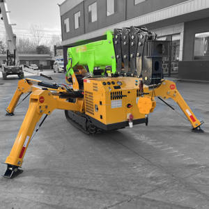 Derek Mini Hidrolik Spider Crawler <span class=keywords><strong>3</strong></span> <span class=keywords><strong>Ton</strong></span> dengan Mesin <span class=keywords><strong>Diesel</strong></span> Portabel Bersertifikat CE dan Motor - Product Image 2