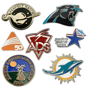 Individuelle National Football League Sport-Emaille-Revers-Stifte Badge Brosche Harter Emaille <span class=keywords><strong>Nfl</strong></span>-Team-Emaille-Revers-Stifte - Product Image 2