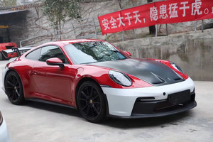 ชุดแต่ง Porsche 992 สไตล์ GT3 คาร์บอนไฟเบอร์ กันชน ดิฟฟิวเซอร์ สปอยเลอร์ ฝากระโปรง สภาพใหม่ อัพเกรด 992 - Product Image 2