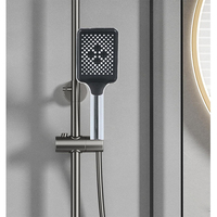 Accessoires pour chauffe-eau instantané, robinets de douche encastrés, chauffe-eau en métal, ensemble de pomme de douche avec filtre de douche