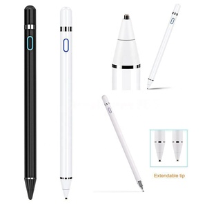Penna Stilo Universale Attiva Capacitiva con Ricarica USB-B, Penna da Disegno per Tablet iPad <span class=keywords><strong>Xiaomi</strong></span> <span class=keywords><strong>Pad</strong></span> <span class=keywords><strong>5</strong></span> e Android - Product Image 1