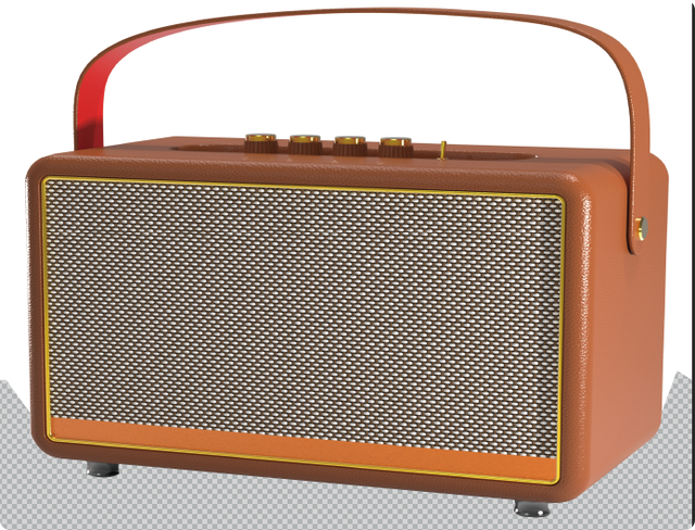 Custom Wooden Box 100W Blue Tooth Speaker Strong Bass Hi-Fi Sound Quality Loud Volume for Computer Outdoor