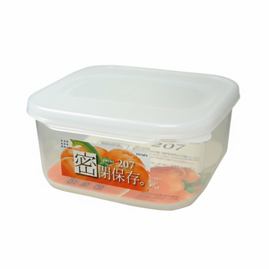 Inomata Idear Plat d'accompagnement carré moyen de stockage et récipient pour aliments - Product Image 1