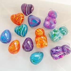 스트림 패턴 리틀 베어 플라스틱 스퀴즈 토이 머슬 파워 니도 러브 말토즈 에그 스트레스 볼 슬로우 리바운드 - Product Image 1