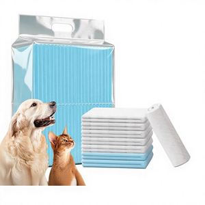 Coussinets absorbants universels en film PP non tissé et pulpe de cellulose, épais et anti-urine pour chiens et chats, pour l'apprentissage de la propreté et les soins. - Product Image 1
