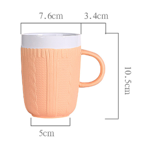 Tasses en porcelaine modernes faites à la main, options de couleur avec logo personnalisé, design de dessin animé, cadeau d'entreprise, boîte cadeau, ODM, passe au lave-vaisselle, en stock - Product Image 6