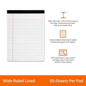 A5 Notebook 8.25*11.75 in Wide Loose Leaf Paper Cover Address & Record Book Office Supplies - Product Image 4