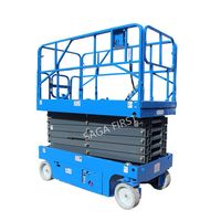 Plateforme élévatrice à ciseaux hydraulique mobile de haute qualité 8m 10m 12m pour la construction, élévateur à ciseaux électrique