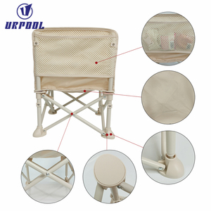 Siège de camping élégant et contemporain pour enfants, portable, léger, robuste, compact, avec sangle de maintien sécurisée, pour le tourisme et le trekking - Product Image 4