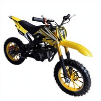 Motocicleta Todoterreno Popular de 49cc y 2 Tiempos para Niños, Motocross de 2 Ruedas