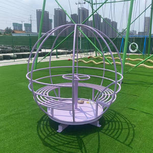 Globe terrestre rotatif sans moteur, super amusant, best-seller, équipement de jeu pour l'école et la cour, nouveaux accessoires de jeu de <span class=keywords><strong>fitness</strong></span> - Product Image 3