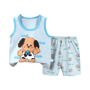 Conjunto de Pantalones Cortos de Verano para Niños, Estilo Coreano, Pantalones Cortos de Algodón para Niñas, Conjunto sin Mangas para Bebés - Product Image 5