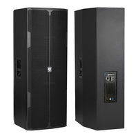 Haut-parleur à double actuateur de 15 pouces, pleine gamme, 700 W, 4,0 ohms, enceinte en bois