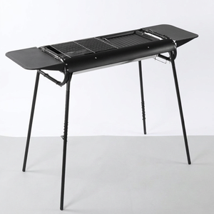 Barbecue d'extérieur pliable sans fumée, fourneau BBQ domestique, grand modèle épaissi, portable, multifonctionnel, détachable, en acier inoxydable - Product Image 1