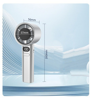 Mini-ventilateur portable M11, nouvelle turbine haute puissance 120 vitesses, rechargeable par USB, haute puissance de ventilation, haute vitesse, ventilateur à main.