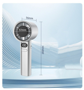 M11 Nuevo mini ventilador de turbina de alta potencia de 120 velocidades, recargable por USB, portátil, de alta velocidad, ventilador de mano M11 - Product Image 6