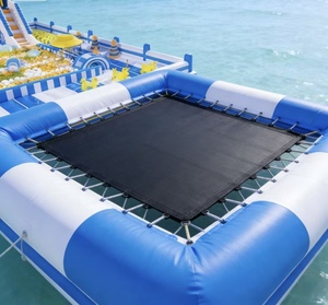 Grand château gonflable aquatique pour sports nautiques, nouveau design, parc aquatique flottant pour divertissement en mer ou en lac, en PVC - Product Image 5
