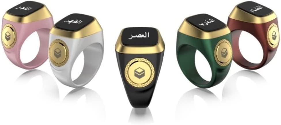 Smart Muslim Islamic Digital Ring Tally Recorder Finger Hand Counter For Prayer Islamic Tasbih