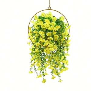 Simulación 45 Malla Petunia Flor Flores artificiales Colgante de pared Interior Exterior Decoración del hogar Morning Glory - Product Image 6