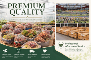 Plante succulente Echeveria <span class=keywords><strong>Oracle</strong></span> Compact Rosette, feuillage violet mat, faible consommation d'eau, pour aménagement de jardin, patio, cour et bureau - Product Image 6