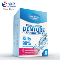 Comprimés nettoyants pour prothèses dentaires et gouttières de rétention – Nettoyage quotidien pour les fausses dents et les aligneurs