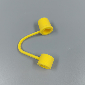 <span class=keywords><strong>Tazza</strong></span> di vendita calda per bere in Silicone copricapo con <span class=keywords><strong>punta</strong></span> in paglia copricapo da 10mm copri cannuccia <span class=keywords><strong>a</strong></span> prova di polvere - Product Image 2