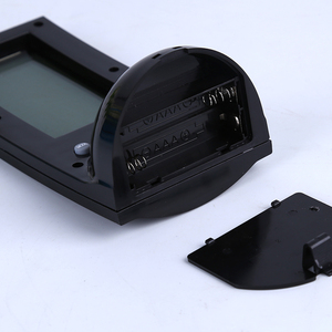 热销多功能液晶透明显示屏美观餐桌闹钟，带大标志空间日历贪睡温度 - Product Image 5